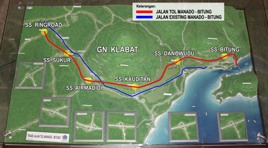 Pemprov belum Berhasil Bebaskan Lahan Tol Manado-Bitung